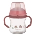 Canpol Babies FirstCup Kubek z Silikonowym Ustnikiem 150ml Bonjour Paris Różowy 56/612_pin
