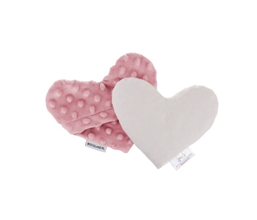 Bocioland Termofor Serce Minky Retro Róż BOC0218