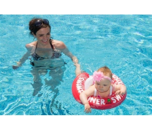 Swimtrainer Koło do Nauki Pływania 15-30 kg Pomarańczowy