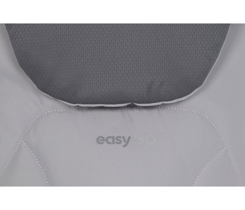 EasyGo Echo Cloudy Gray Dvīņu rati