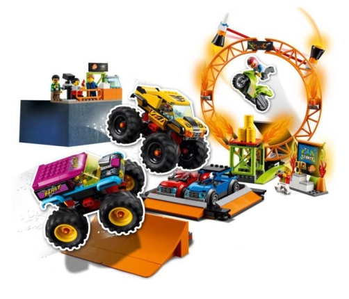 Lego City Arena Pokazów Kaskaderskich 60295