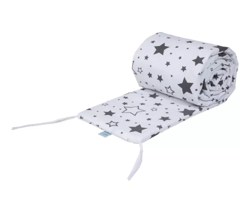 Waldin Wyposażenie do Łóżeczka 7w1 Różowe Gwiazdki Mix