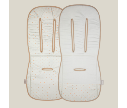 Piapimo Dwustronna Wkładka do Wózka Foresta Beige