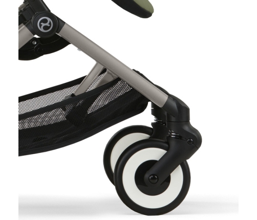 Cybex Libelle 2025 Moss Green Прогулочная коляска + Cybex барьер