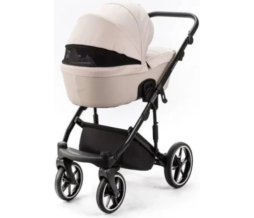 Adamex Lumi Air Wózek Głeboko-Spacerowy PS-33 LUMI TK-20 ST. CZ. PL. CZ. (materiał tkanina)