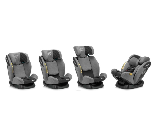 Sesttino SecurePro Fotelik Samochodowy Gray 0-36 kg