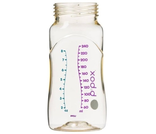 B.BOX Butelka ze smoczkiem do karmienia niemowląt wykonana z PPSU, 240ml