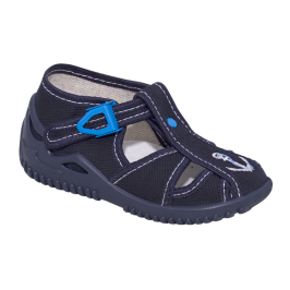 Zetpol Kapcie Chłopięce Igor Granatowy Rozmiar 23