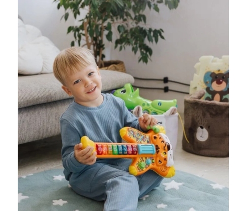 V-Tech Zabawka Interaktywna Gitara Wesołego Tygryska