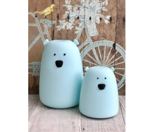 Rabbit&Friends Lampka Miś Mały Niebieski