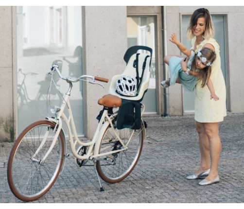 Bobike Go Fotelik Rowerowy Na Bagażnik Lemon Sorbet