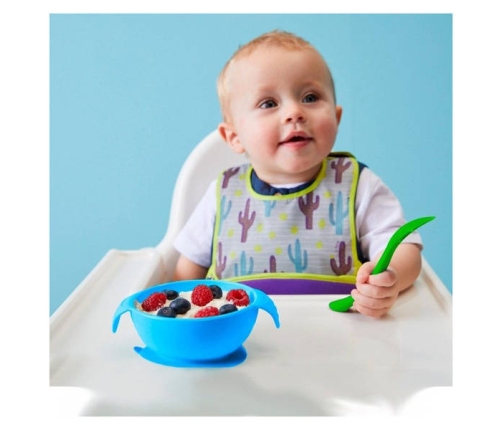 B.Box Silikonowa Miseczka Z Łyżką Ocean Breeze