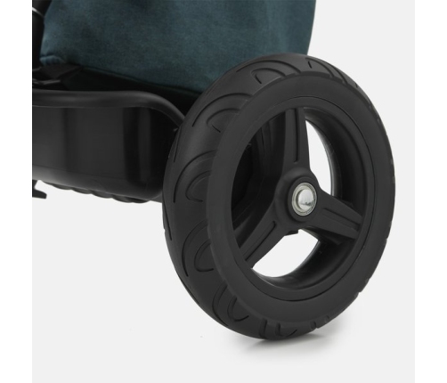 Kinderkraft EASYTWIST - Rowerek trójkołowy Midnight Green