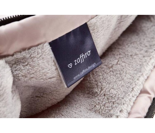 Divdaļīgie ratu cimdi Zaffiro Plush Pastel Pink