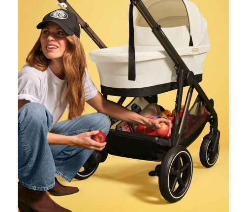 Cybex E-Gazelle S Ocean Blue Pastaigu rati + Guļammaiss Cybex Snogga 2 Ocean Blue