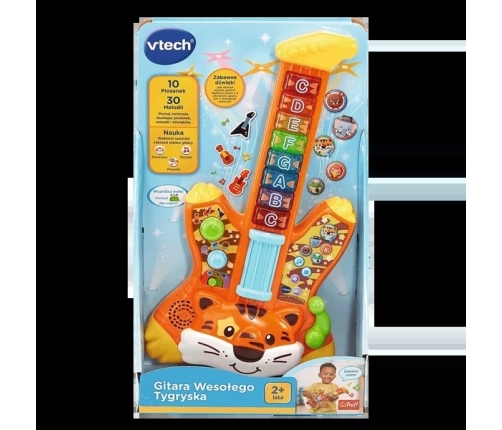V-Tech Zabawka Interaktywna Gitara Wesołego Tygryska