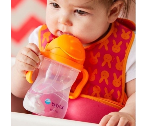 B.Box Innowacyjny Bidon Ze Słomką Różowy