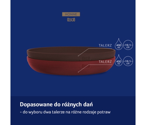 Lovi Talerzyki Dla Niemowląt Tamarillo 2 Szt. 21/530 Tamarilo