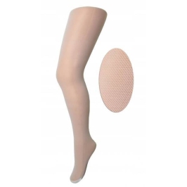 Milusie Rajstopy Kabaretki Białe Rozmiar 92-98