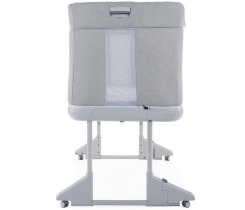 Chicco Next2Me Forever Łóżeczko Dostawne 3w1 do 22kg Moon Grey + Prześcieradło 2szt Pink Pois