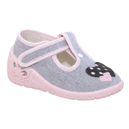 Zetpol Kapcie Dziewczęce Basia Szare Rozmiar 26 Zetpol Kapcie Dziewczęce Basia Szare Rozmiar 26