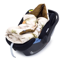 Makaszka Kocyk do Fotelika Meow Stories