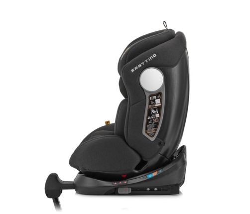Sesttino Hexagon Pro i-SizeFotelik Samochodowy Black 0-36 kg