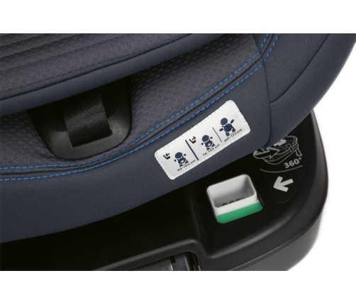 Chicco Seat3Fit I-Size Air Fotelik Samochodowy 0-25kg  Ink Air