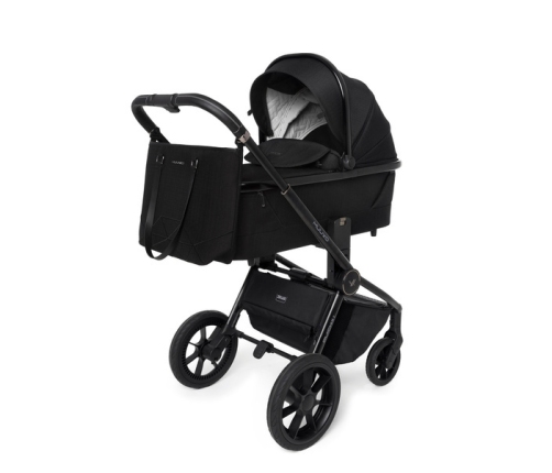 Muuvo Quick SE 2 Chromium Black Детская коляска 2в1
