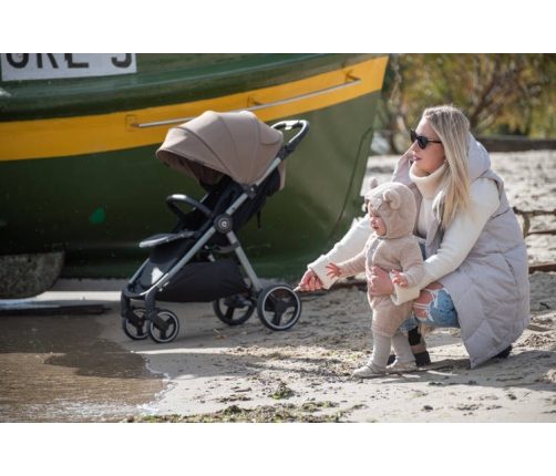 Espiro Wave 2023 Wózek Spacerowy 217 Anthracite Stone