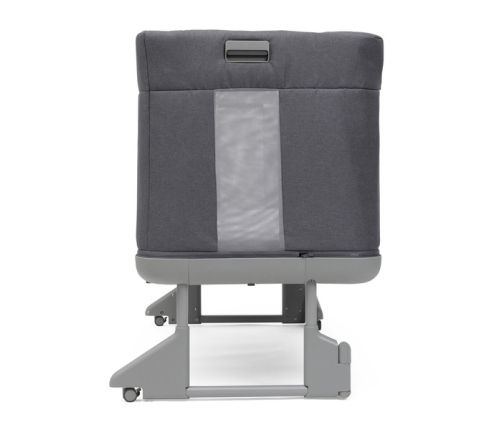 Chicco Next2Me Forever Łóżeczko Dostawne 3w1 do 22kg Slate Grey + Prześcieradło 2szt Pink Pois