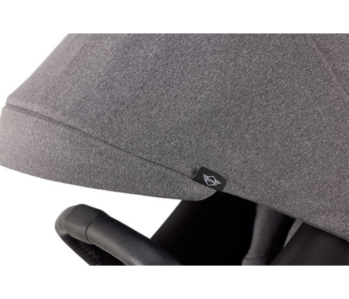 Mini by Easywalker Buggy Turn Kompaktowy Wózek Spacerowy z Obrotowym Siedziskiem 360 Soho Grey