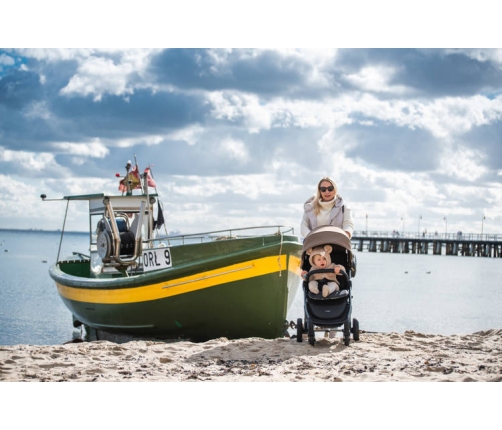 Espiro Wave 2023 Wózek Spacerowy 217 Anthracite Stone