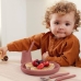 Everyday Baby Talerzyk Silikonowy Bez Przyssawki Ceglany