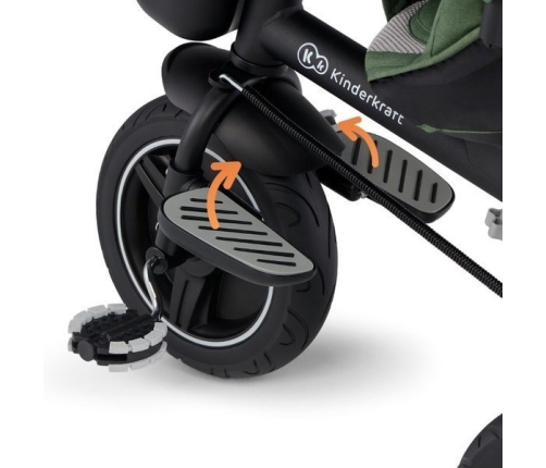 Kinderkraft Spinstep Rowerek Trójkołowy Pastel Green