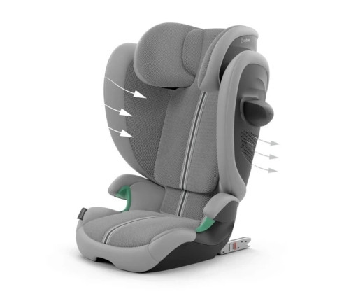 Cybex Solution G2 i-Fix Fotelik Samochodowy 15-50 kg Stone Grey Plus