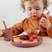 Everyday Baby Talerzyk Silikonowy Bez Przyssawki Ceglany