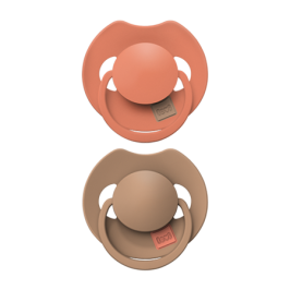Lovi Smoczek Silikonowy Dynamiczny Prime 18+m 2 szt Granola/Orange 34/411 Lovi Smoczek Silikonowy Dynamiczny Prime 18+m 2 szt Granola/Orange 34/411