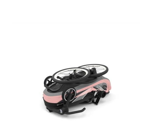 Cybex Zeno Bike Light Pink Спортивная коляска для бега Лыж - Велосипедный прицеп 4in1