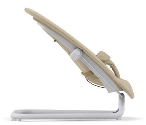 Cybex Lemo Bouncer Sand White Шезлонг для детей для стульчика