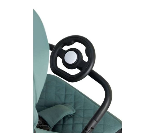 Easywalker Jackey XL Samoskładający się Wózek Spacerowy z Kołami XL Shadow Black