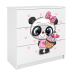 Chest of drawers babydreams white panda