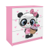 Chest of drawers babydreams pink panda