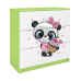 Chest of drawers babydreams green panda