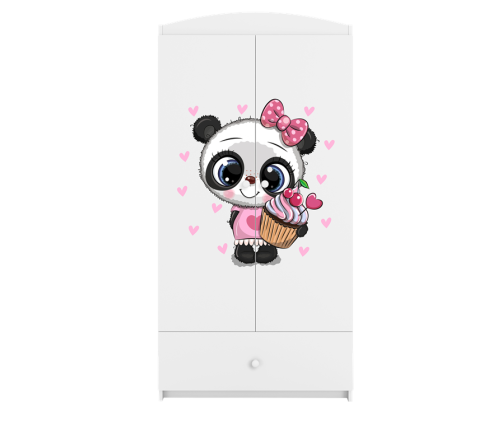 Wardrobe babydreams white panda