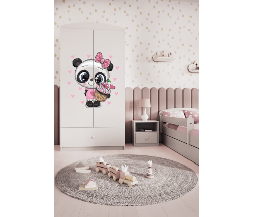 Wardrobe babydreams white panda