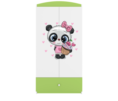 Wardrobe babydreams green panda