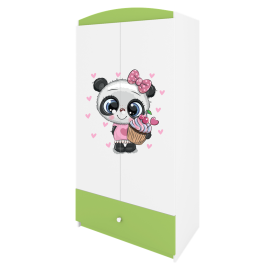 Wardrobe babydreams green panda