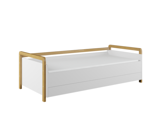 Кровать Victor White с ящиком и матрасом 180x80