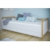 Кровать Victor White с ящиком и матрасом 180x80